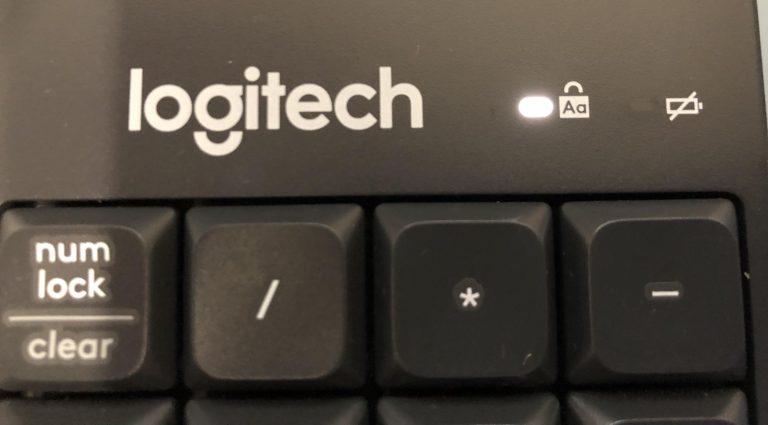 logitech keyboard locked